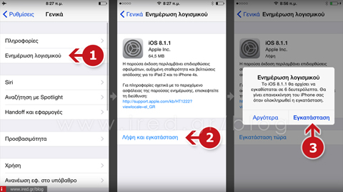 Κυκλοφόρησε η αναβάθμιση iOS 8.1.1