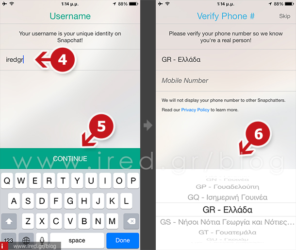 ired iphone snapchat guide 03