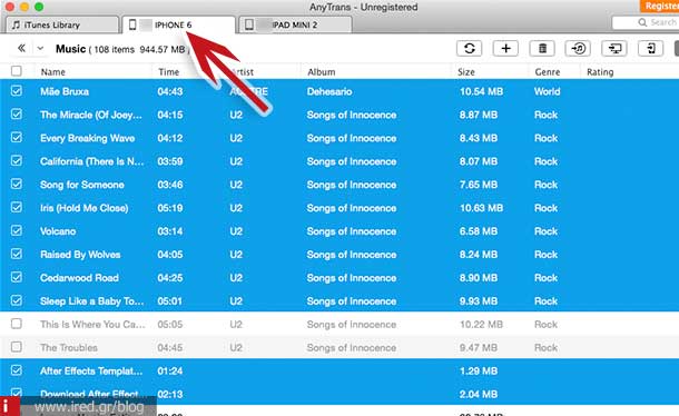 ired iphone transfer music 06