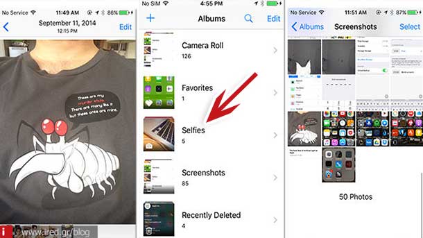 ired ios 9 selfie folder 02