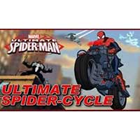 Play Spider Man : Ultimate Spider-cycle game now!