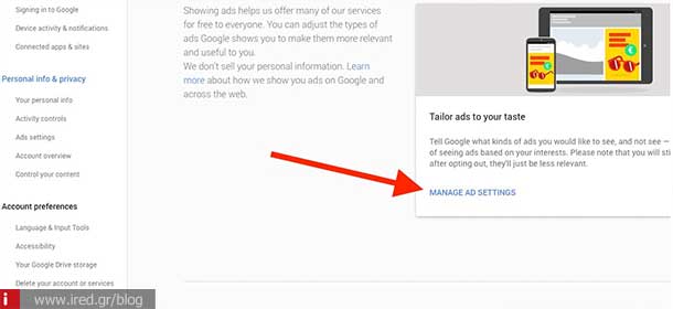 google ad settings 09