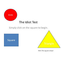 The Idiot Test