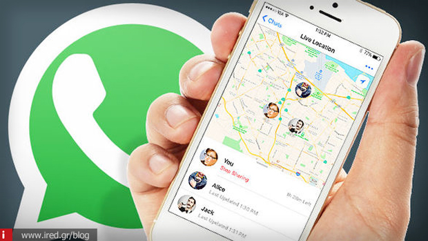 3 whatsapp live location