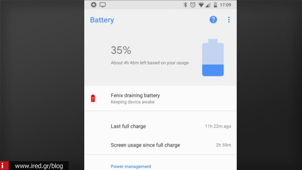 3 android oreo battery