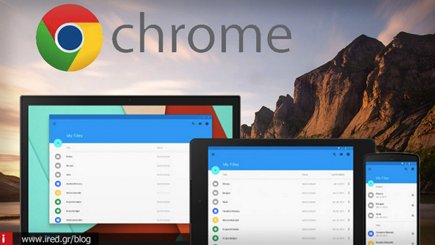 Google Chrome συσκευές