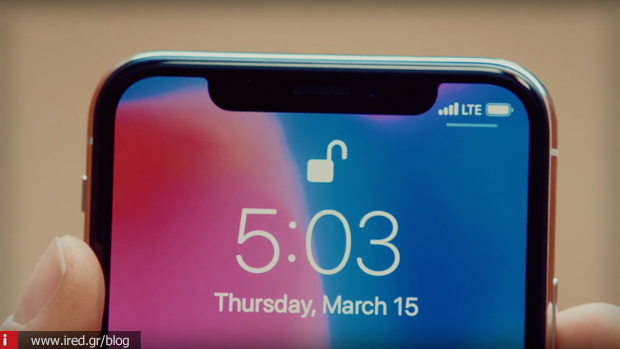 iPhone X face ID