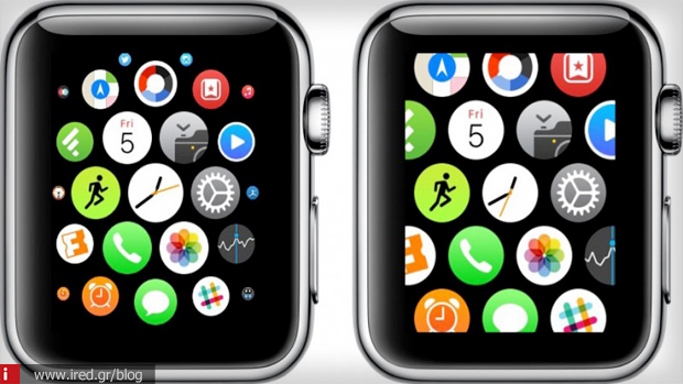 Apple watch οθόνη