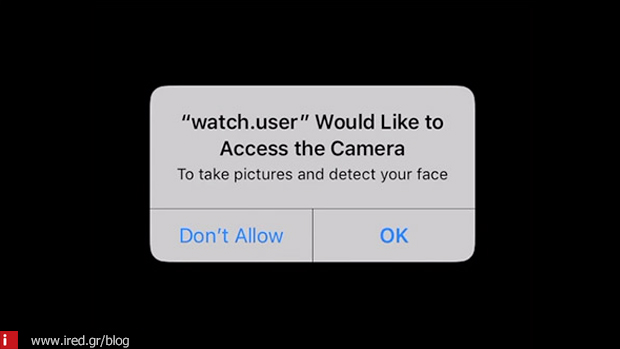 ios πρόσβαση στην κάμερα