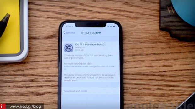 ios 11.4 beta 2