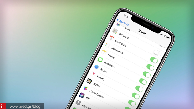 μηνύματα στο iCloud ios 11.4
