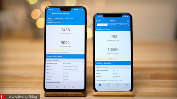 iphone x vs oneplus 6