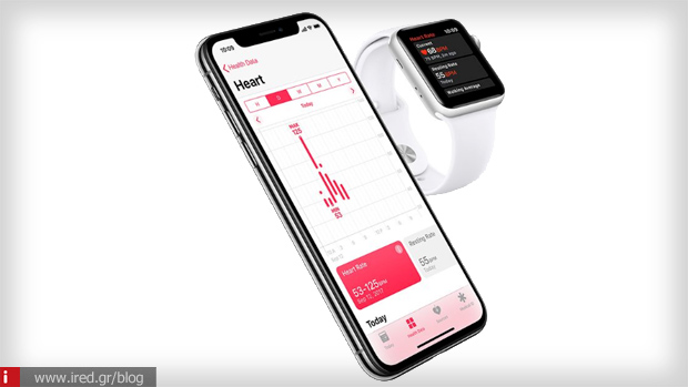 apple watch iphone καρδιακοί παλμοί