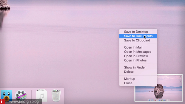 macos mojave screenshot