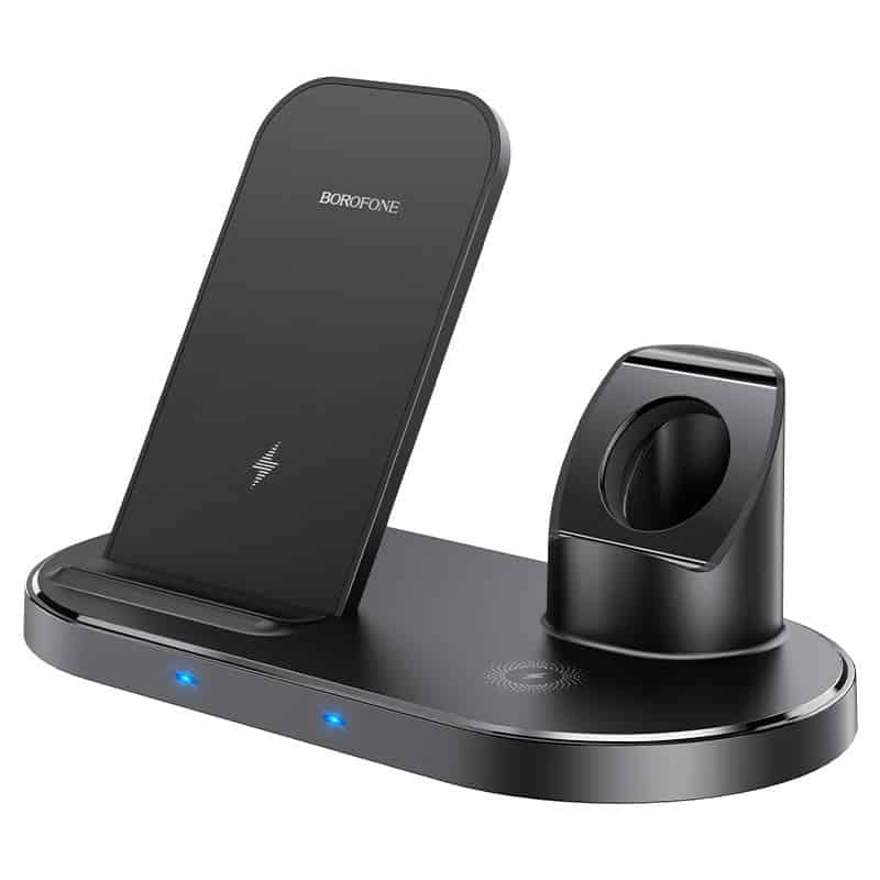 103 BOROFONE BQ10 WISE SOURCE 3 IN 1 VERTICAL WIRELESS FAST CHARGER