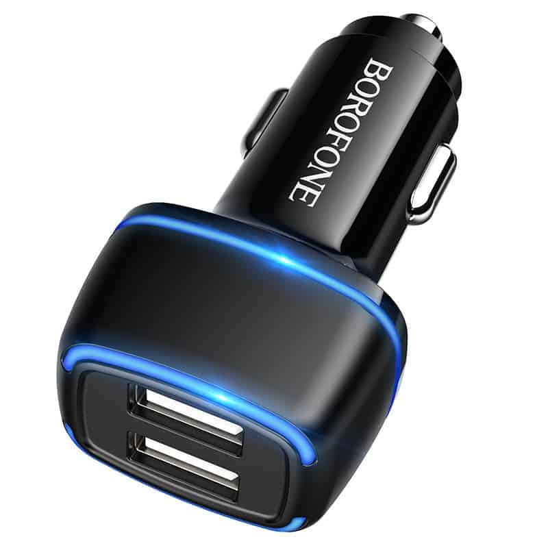 104 BOROFONE BZ14 MAX AMBIENT DUAL PORT CAR CHARGER