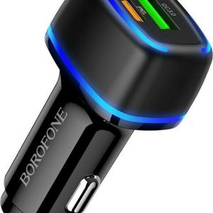 107 BOROFONE BZ14A MERCURY DUAL PORT PD 20W QC3.0 CAR CHARGER