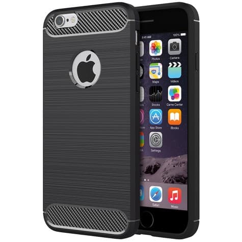 1426 CARBON FLEXIBLE CASE SHOPRANO IPHONE 6 6S