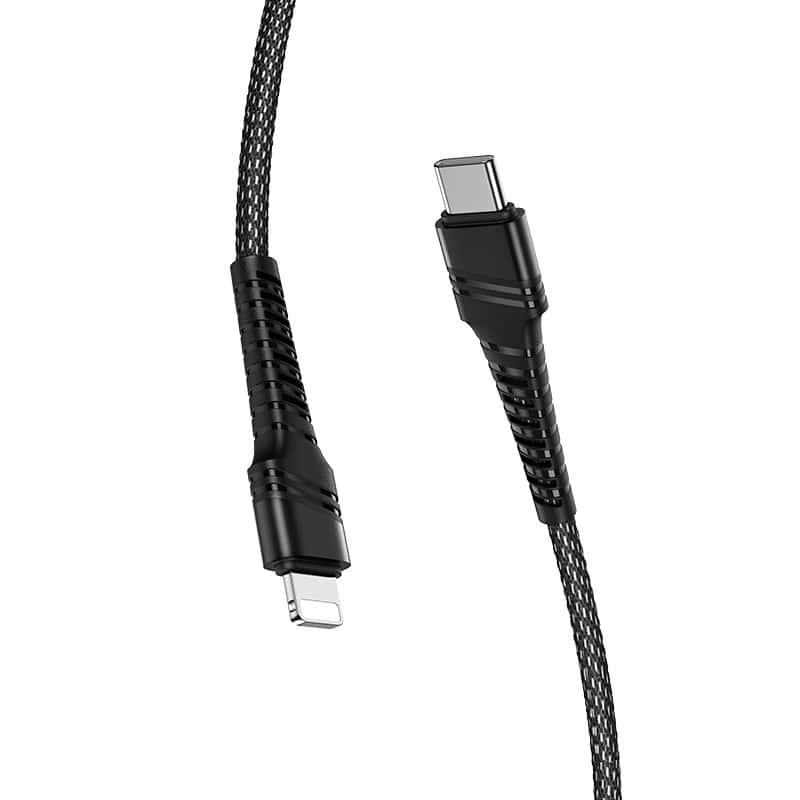 53 BOROFONE BU21 DRAGON PD FAST CHARGE DATA CABLE LIGHTNING