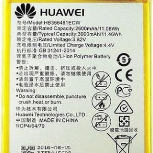 999 BATTERY HB366481ECW HUAWEI P SMARTP9P8P9P10P20 LITEY6 2018 HONOR 9 LITE