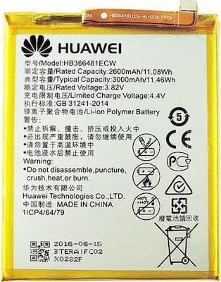 999 BATTERY HB366481ECW HUAWEI P SMARTP9P8P9P10P20 LITEY6 2018 HONOR 9 LITE