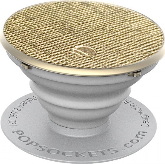 1463 POPSOCKET SAFFIANO GOLD