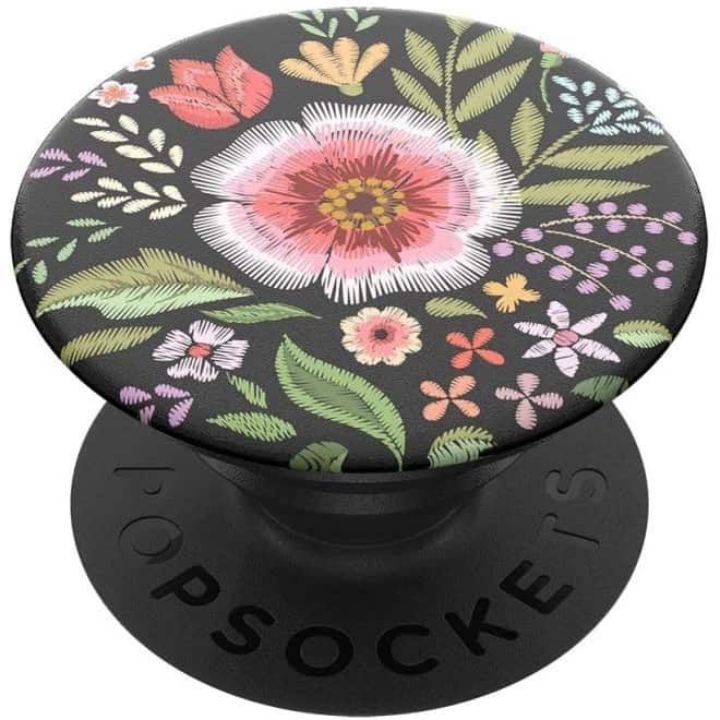 1486 POPSOCKETS FLOWER FLAIR BK