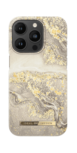 1848 IDEAL OF SWEDEN FASHION CASE SPARKLE GREIGE MARBLE IPHONE 14 PRO