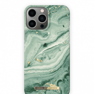 1861 IDEAL OF SWEDEN FASHION CASE MINT SWIRL MARBLE IPHONE 13 PRO MAX