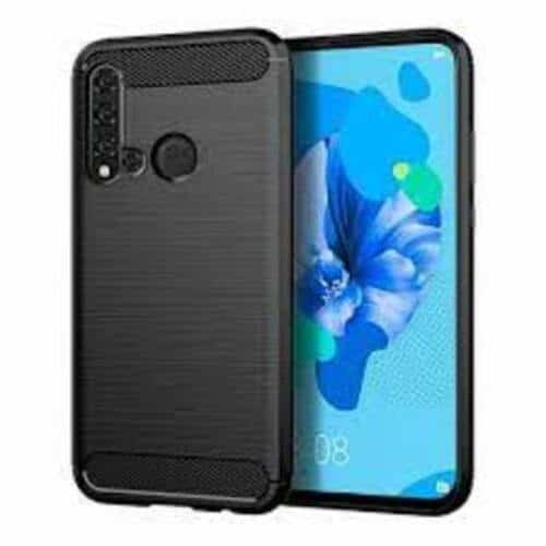 1885 CARBON FLEXIBLE CASE SHOPRANO HUAWEI P20 LITE