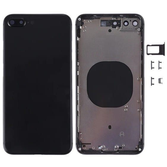 2056 MIDDLE FRAME BATTERY DOOR WITH SIDE KEYS IPHONE 8 PLUS