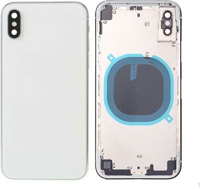 2061 MIDDLE FRAME BATTERY DOOR WITH SIDE KEYS IPHONE X