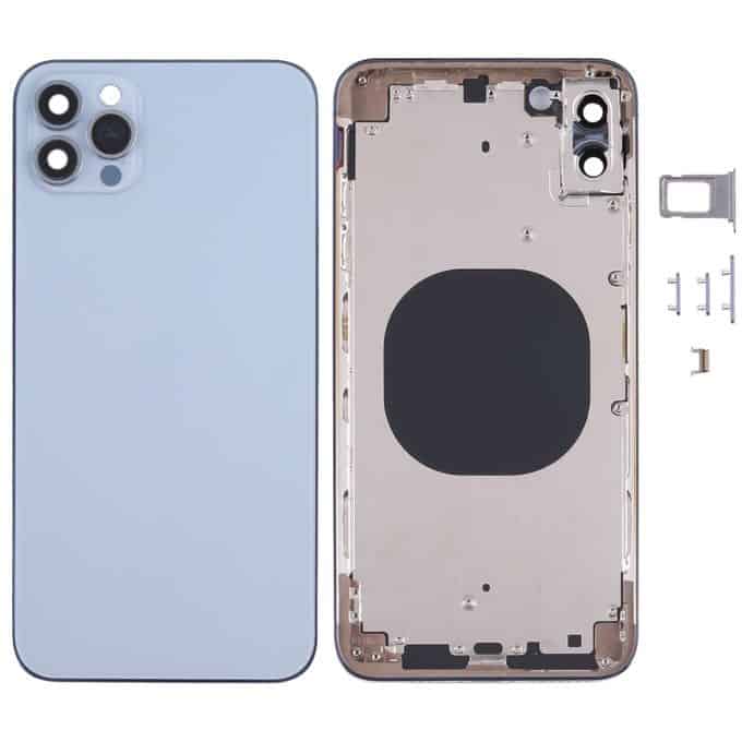 2097 MIDDLE FRAME BATTERY DOOR WITH SIDE KEYS IPHONE 13 PRO