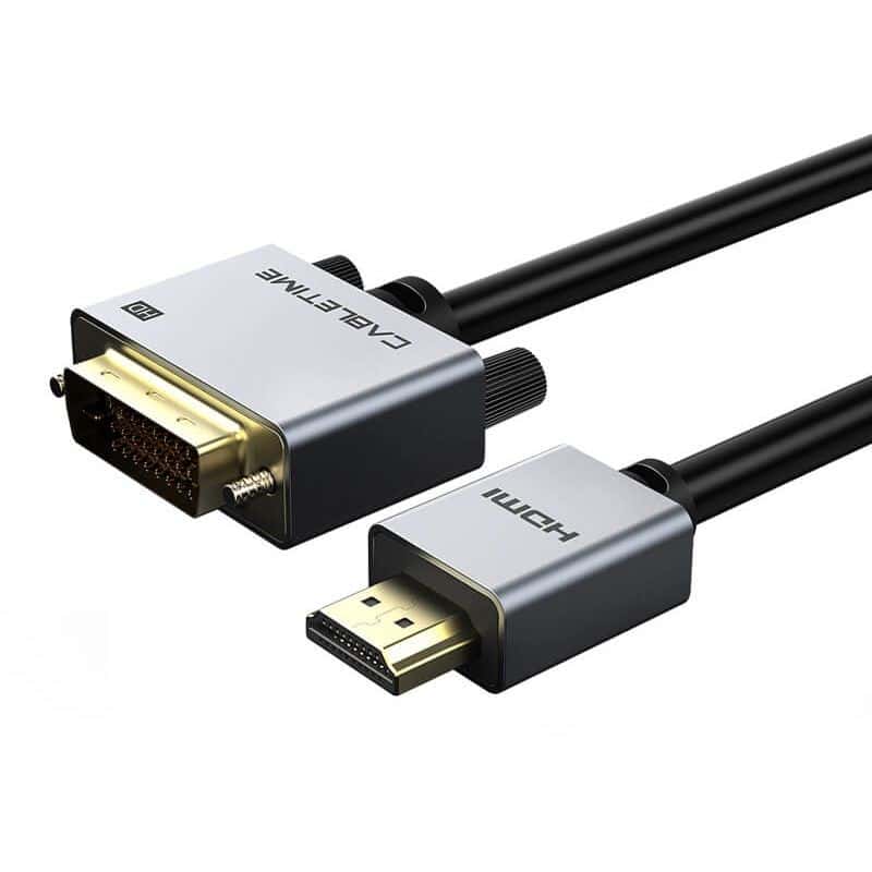 2143 CABLETIME PREMIUM CABLE HDMI TO DVI 241 3M