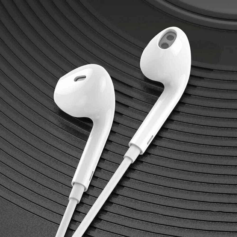 2343 EARPHONE WK Y19 MAX LIGHTNING WHITE