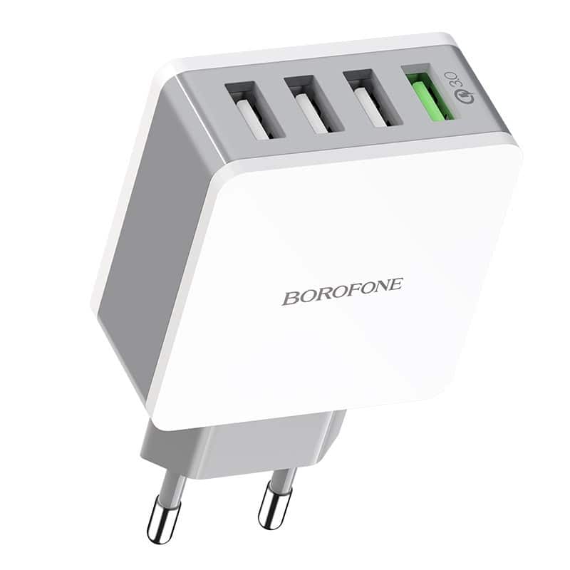 2551 BOROFONE BA43A BOUNTIFUL FOUR PORT QC3.0 CHARGER