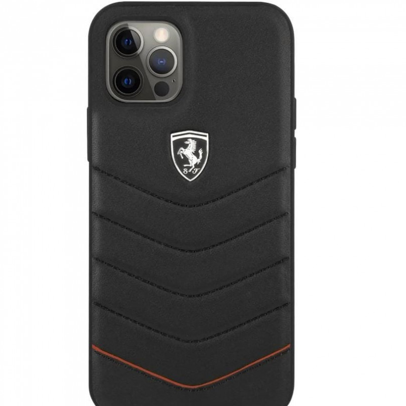 2999 FERRARI OFF TRACK QUILTED LEATHER CASE IPHONE 12 12 PRO