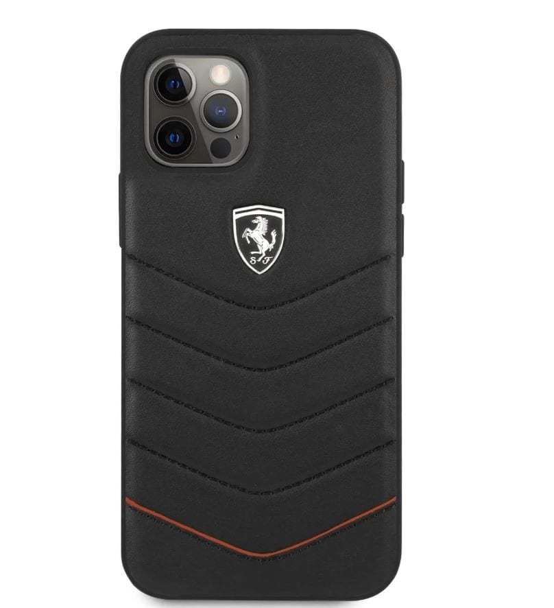 2999 FERRARI OFF TRACK QUILTED LEATHER CASE IPHONE 12 12 PRO