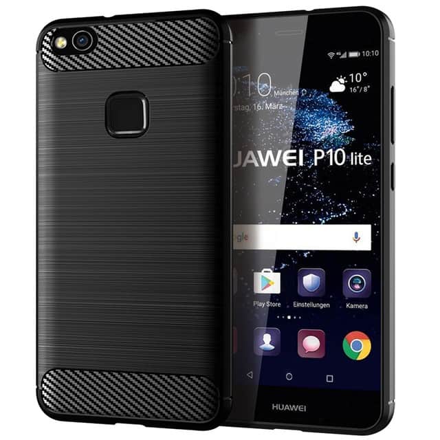 3040 CARBON FLEXIBLE CASE SHOPRANO HUAWEI P10 LITE