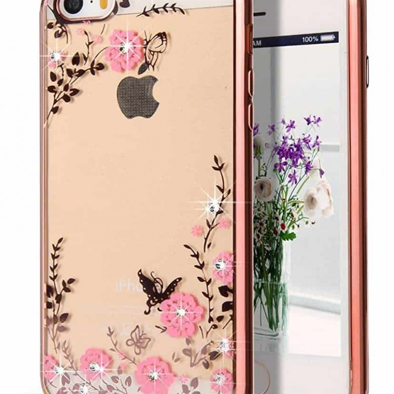 3281 FLOWER CASE 8 SHOPRANO IPHONE SE 5S 5