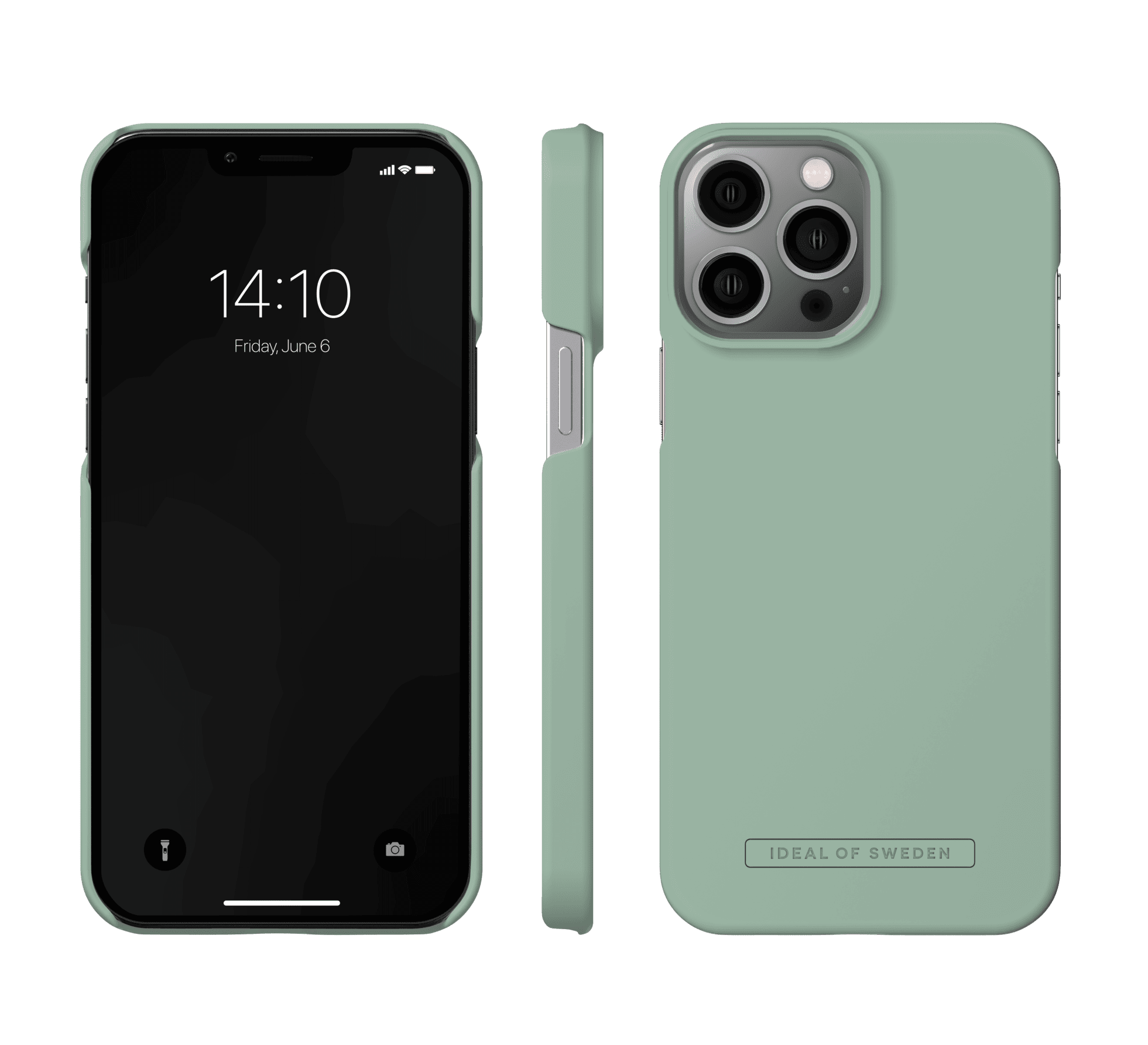 3360 IDEAL OF SWEDEN FASHION CASE SEAMLESS SAGE GREEN IPHONE 13