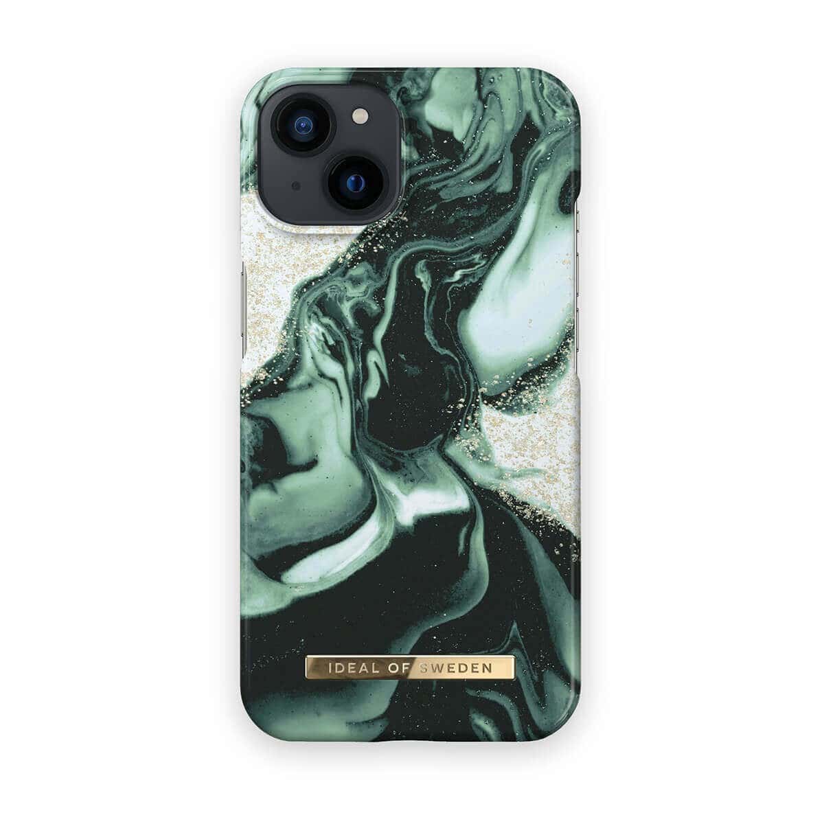 3662 IDEAL OF SWEDEN FASHION CASE GOLDEN OLIVE MARBLE IPHONE 13