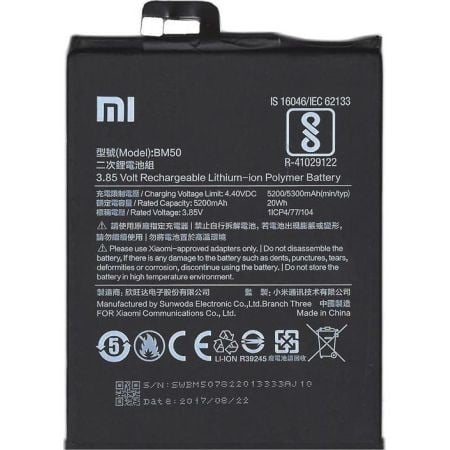 3304 BATTERY XIAOMI MI MAX 2 BM50