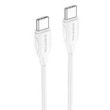 3544 BOROFONE BX19 DOUBLE SPEED CHARGING CABLE TYPE C TO LIGHTNING 2M