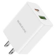 3556 BOROFONE BA56 LAVIDA DUAL PORT PD 20W QC3.0 CHARGER US