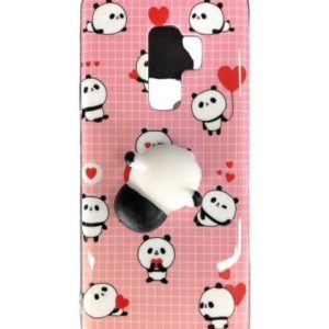 3715 ANIMAL CASE COVER 4D SILICONE TOY SHOPRANO PANDA SAMSUNG GALAXY S9 PLUS