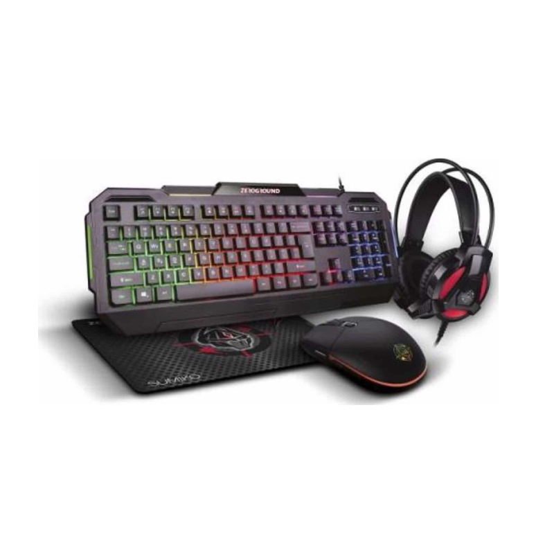 1031 ZEROGROUND GAMING SET 4 IN 1 SUMIKO KB 1900GUHMS