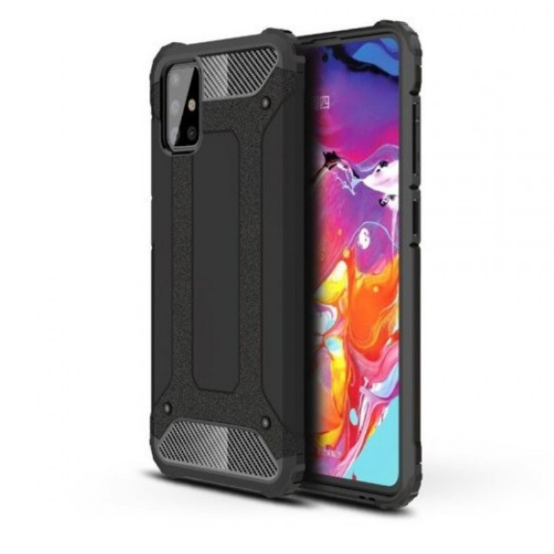 ARMOR RUGGED CASE SHOPRANO – SAMSUNG GALAXY A51 BLACK