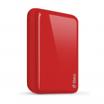 ttec recharger 5.000mah powerbank red