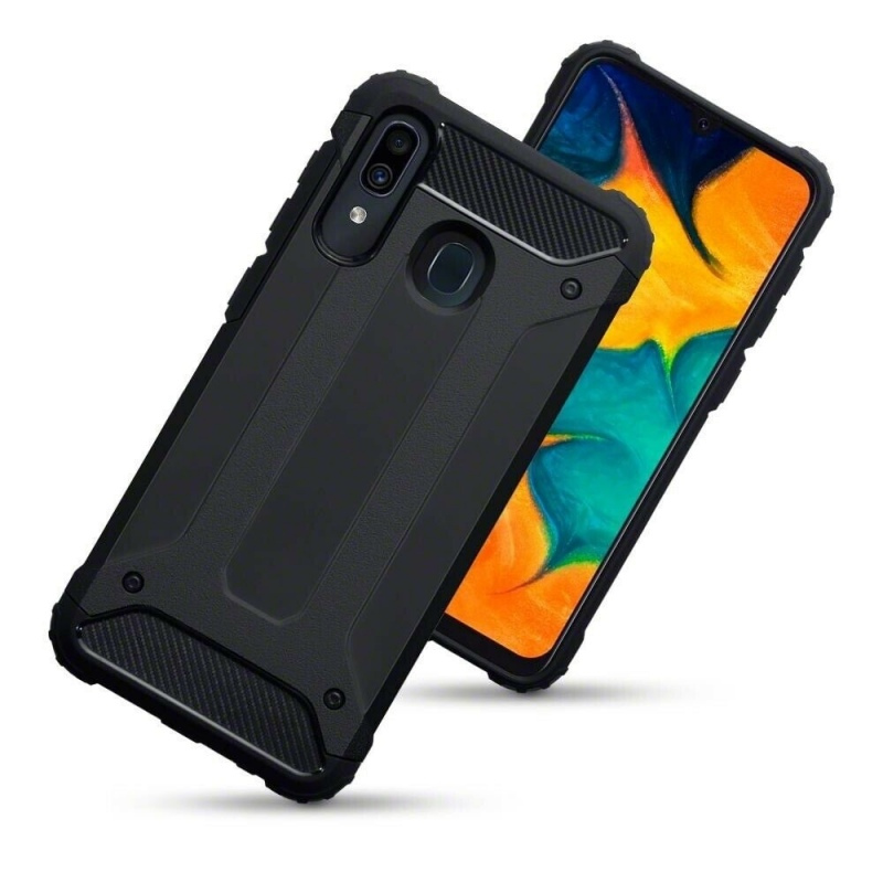 ARMOR RUGGED CASE SHOPRANO – SAMSUNG GALAXY A50 A50S A30 A30S BLACK